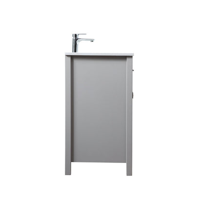 30 Inch SIngle Bathroom Vanity In Grey