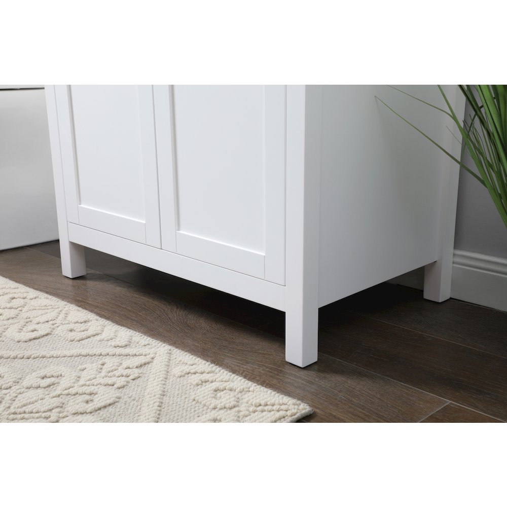 30 Inch SIngle Bathroom Vanity In White