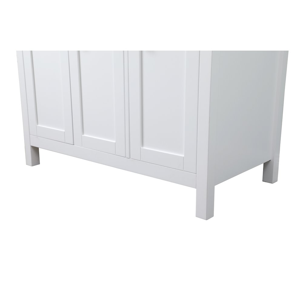 36 Inch SIngle Bathroom Vanity In White