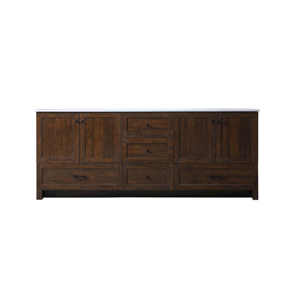 84 Inch Double Bathroom Vanity In Expresso