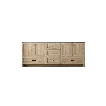 84 Inch Double Bathroom Vanity In Mango Wood