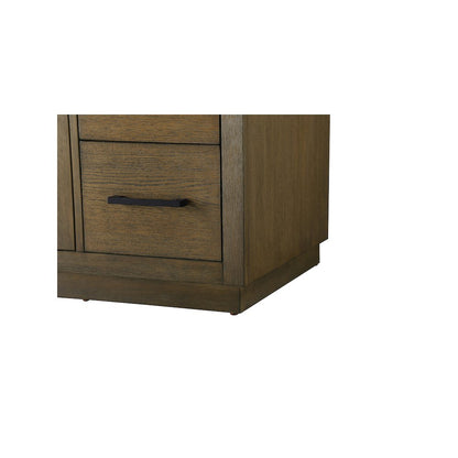 42 inch Single Bathroom Vanity in Hazel Oak