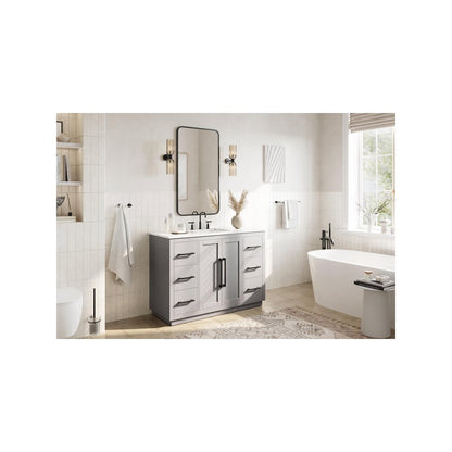 48 inch Single Bathroom Vanity in Grey
