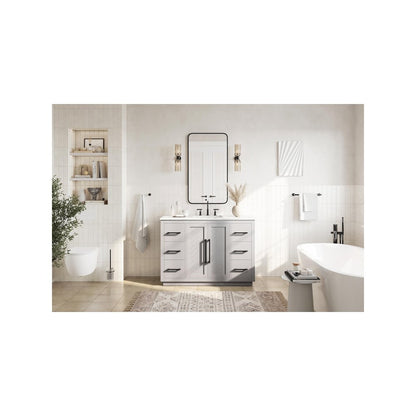48 inch Single Bathroom Vanity in Grey
