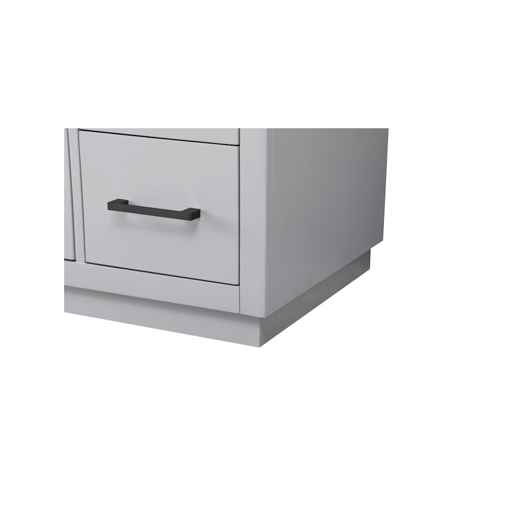 54 inch Single Bathroom Vanity in Grey