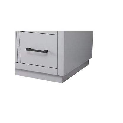 54 inch Single Bathroom Vanity in Grey