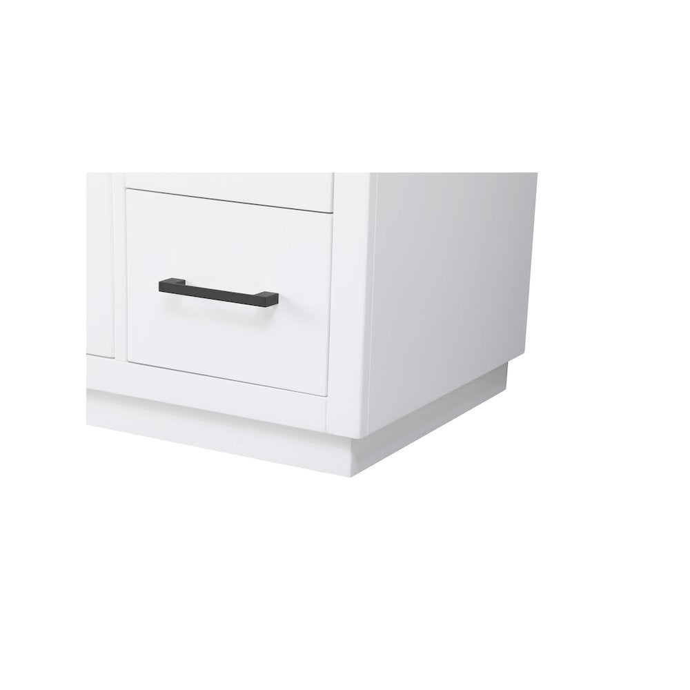 54 inch Single Bathroom Vanity in White