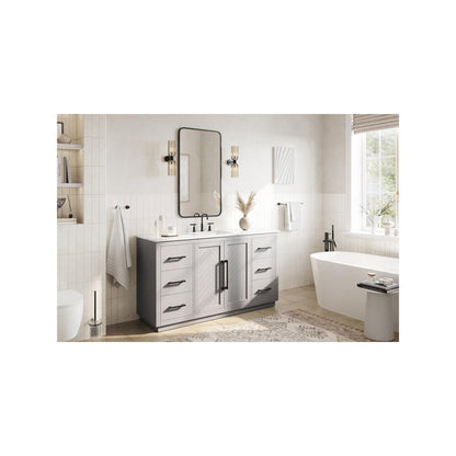 60 inch Single Bathroom Vanity in Grey