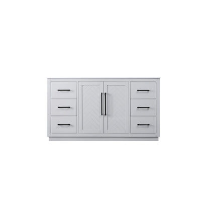 60 inch Single Bathroom Vanity in Grey