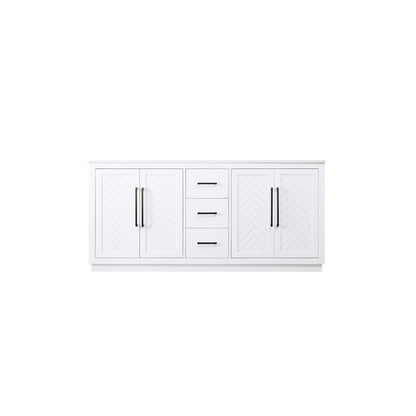 72 inch Double Bathroom Vanity in White