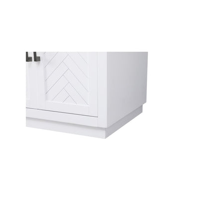 72 inch Double Bathroom Vanity in White
