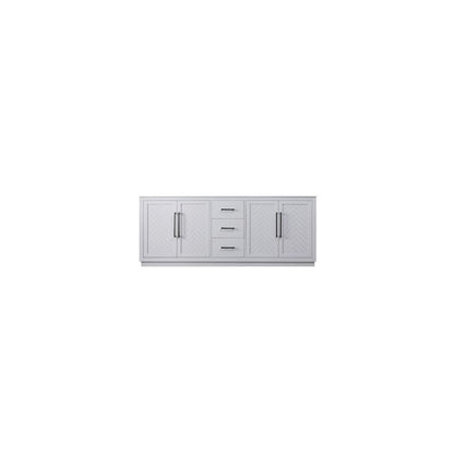 84 inch Double Bathroom Vanity in Grey