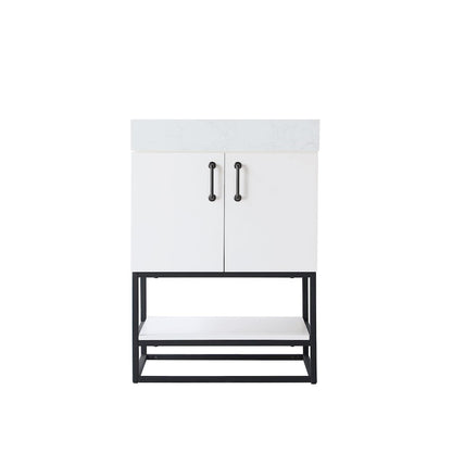 24 inch Single Bathroom Vanity in White