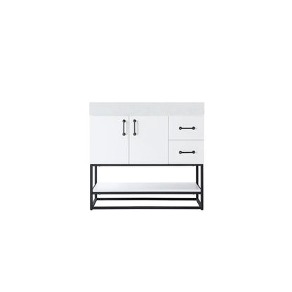 36 inch Single Bathroom Vanity in White
