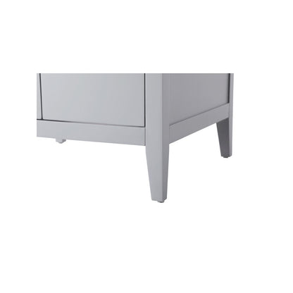 24 Inch Single Bathroom Vanity In Grey