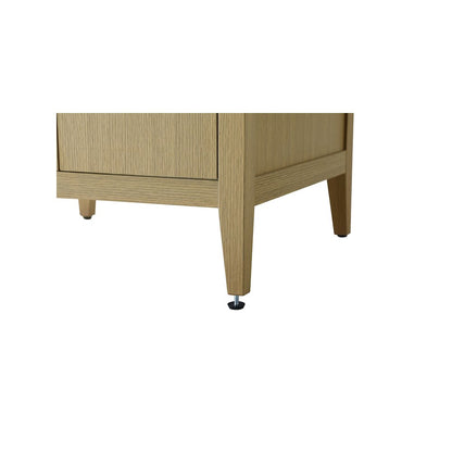 24 Inch Single Bathroom Vanity In  Honey Brown
