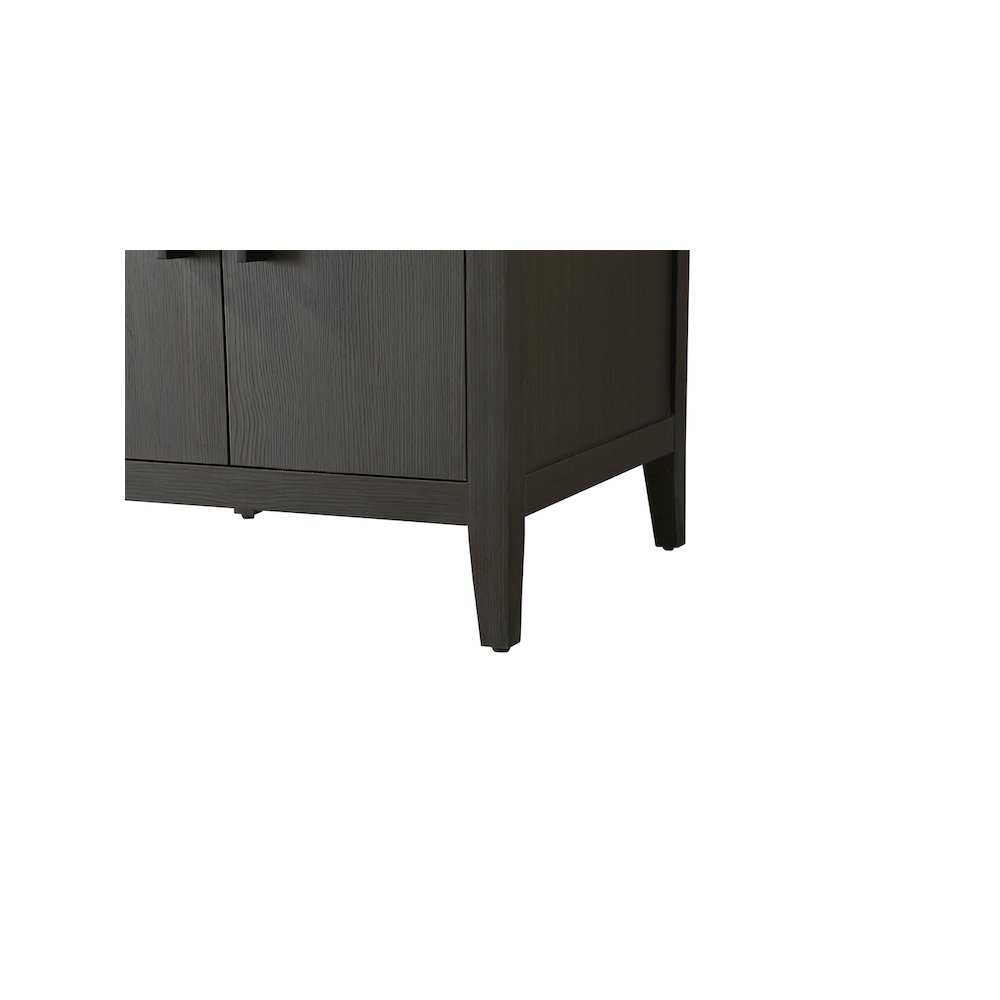 24 Inch Single Bathroom Vanity In Mocha Brown