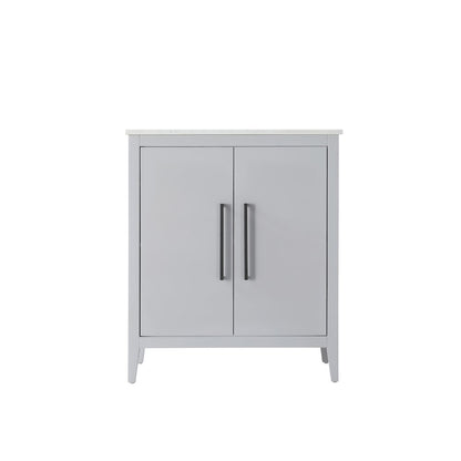 30 Inch Single Bathroom Vanity In Grey
