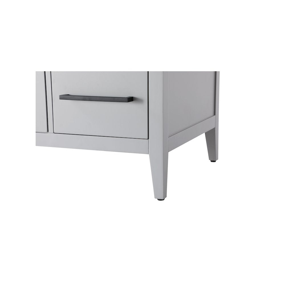32 Inch Single Bathroom Vanity In Grey
