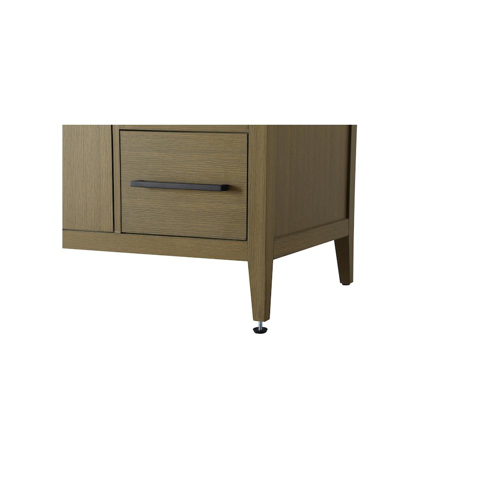 36 Inch Single Bathroom Vanity In Chestnut Brown