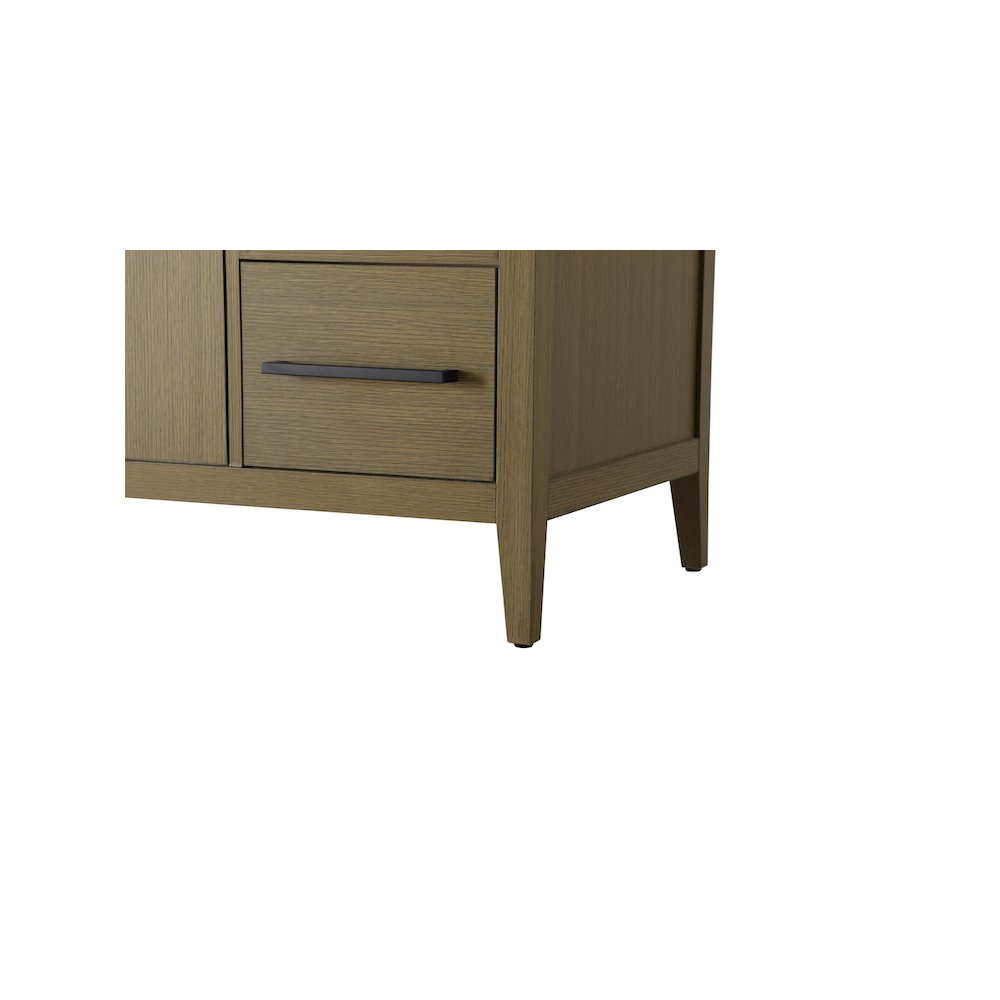 36 Inch Single Bathroom Vanity In Chestnut Brown