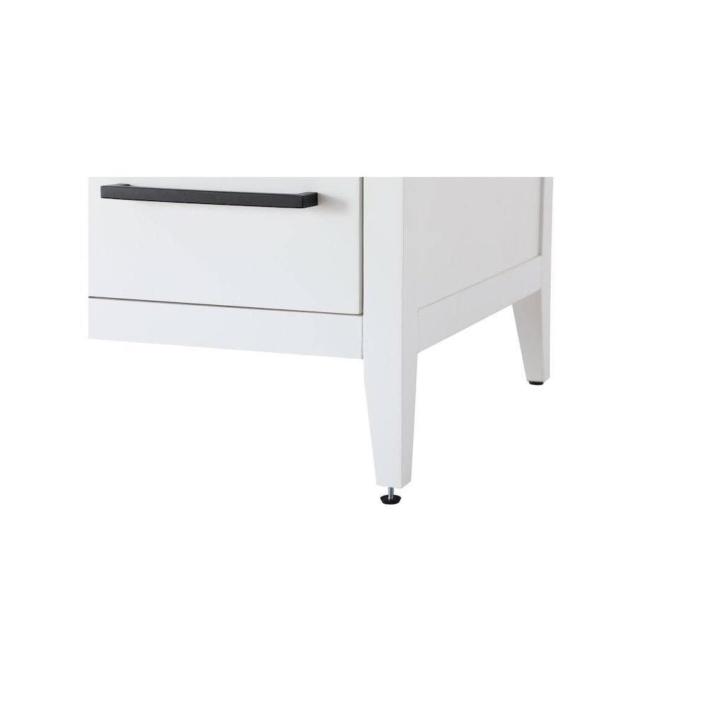 36 Inch Single Bathroom Vanity In White