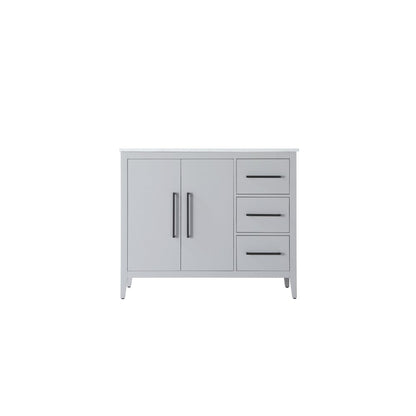 42 Inch Single Bathroom Vanity In Grey
