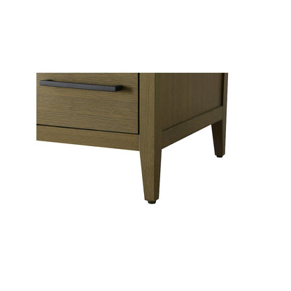 42 Inch Single Bathroom Vanity In Chestnut Brown