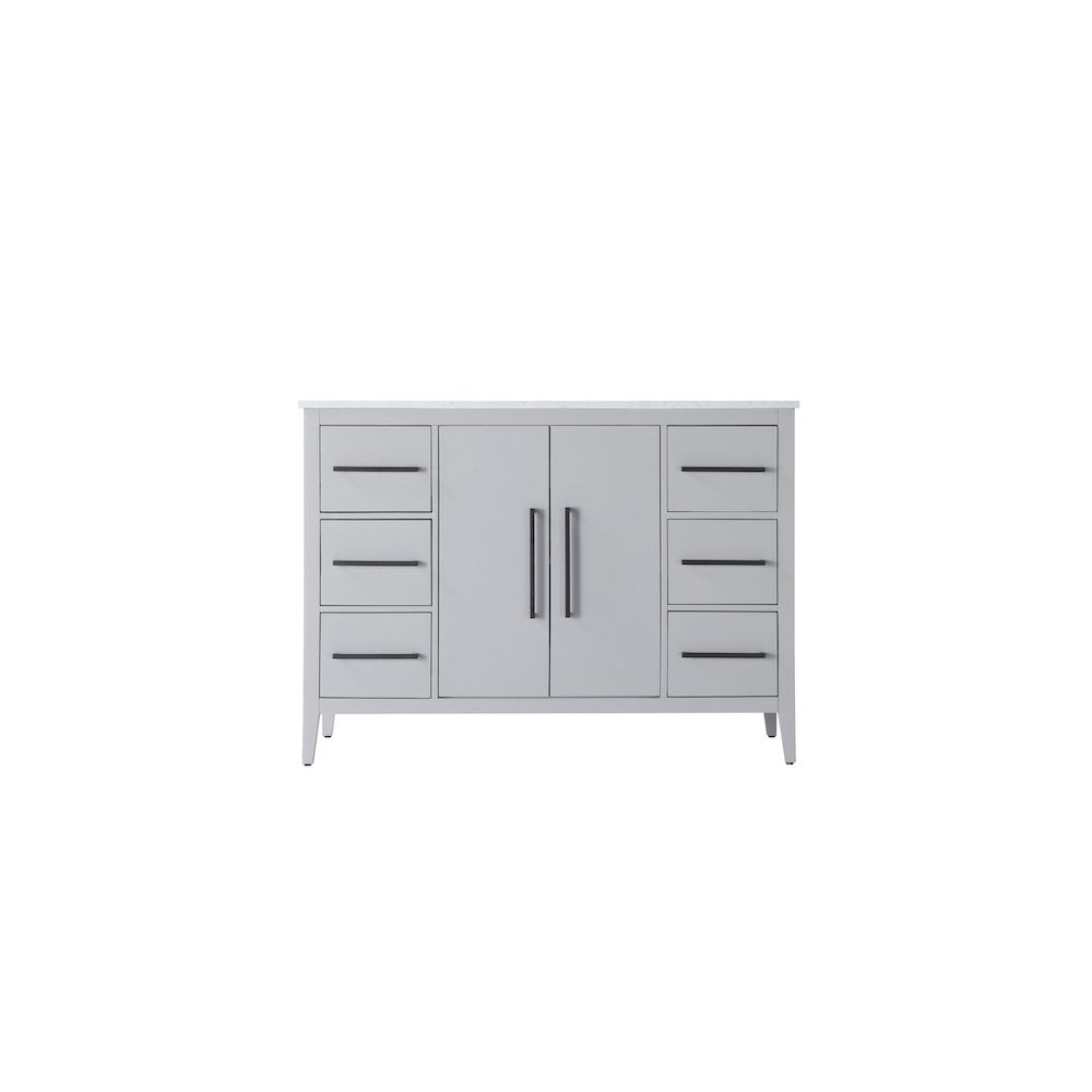 48 Inch Single Bathroom Vanity In Grey