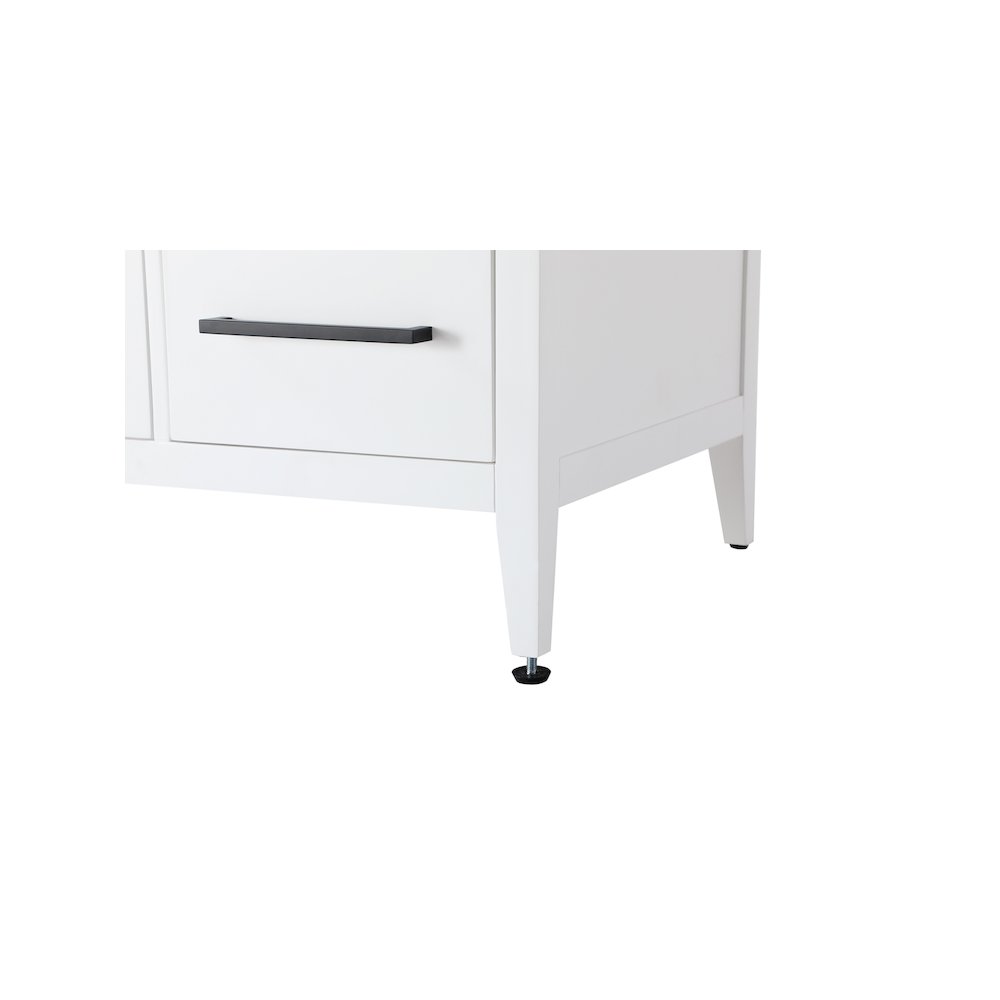 48 Inch Single Bathroom Vanity In White