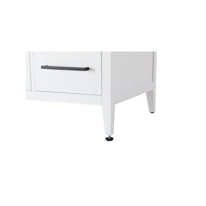 48 Inch Single Bathroom Vanity In White