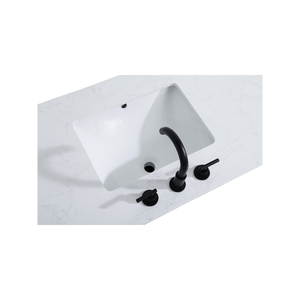 54 Inch Single Bathroom Vanity In White