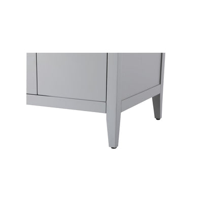 72 Inch Double Bathroom Vanity In Grey