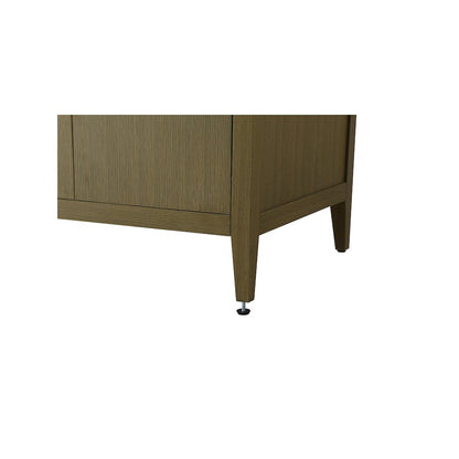 72  Inch Double Bathroom Vanity In Chestnut Brown