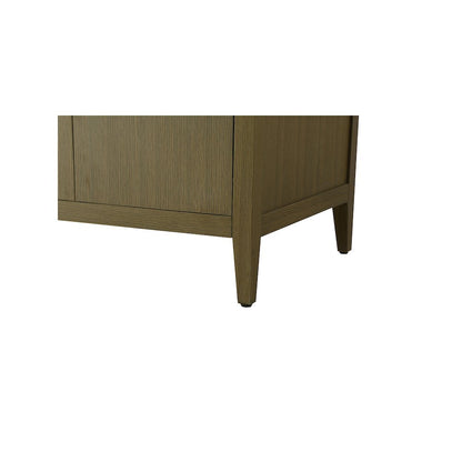 72  Inch Double Bathroom Vanity In Chestnut Brown