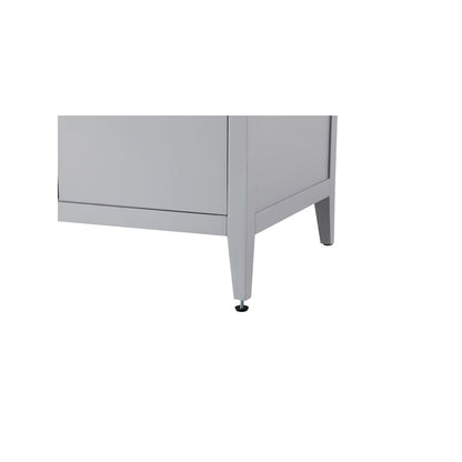 84 Inch Double Bathroom Vanity In Grey