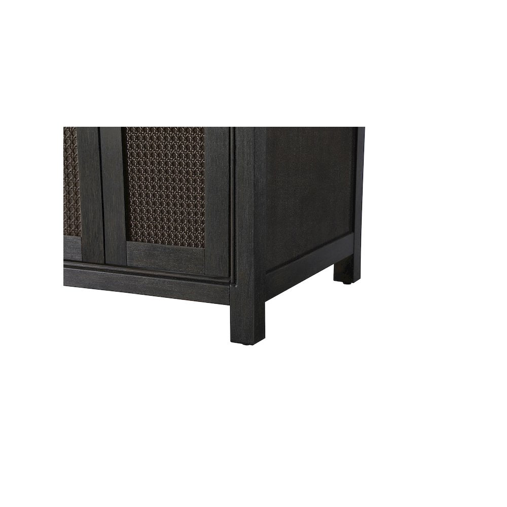 24 Inch Single Bathroom Vanity In  Chocolate Oak