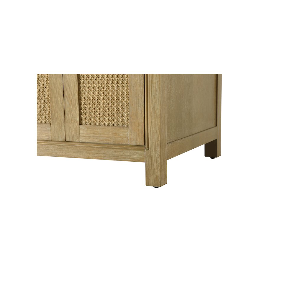 24 Inch Single Bathroom Vanity In Linen Oak