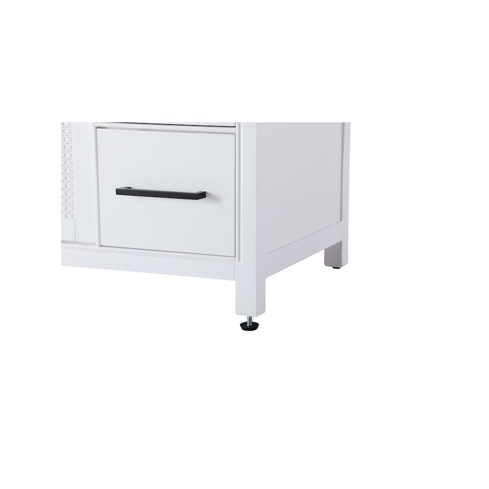 42 Inch Single Bathroom Vanity In White
