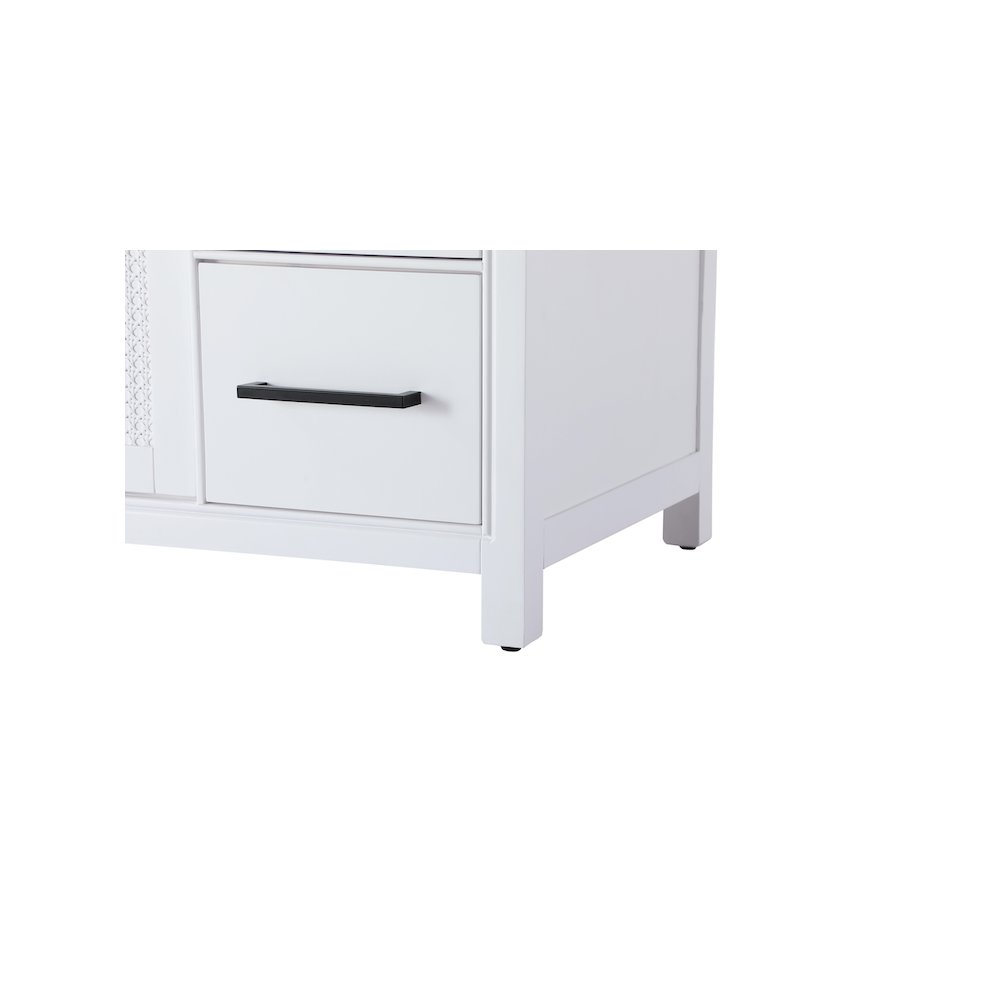42 Inch Single Bathroom Vanity In White
