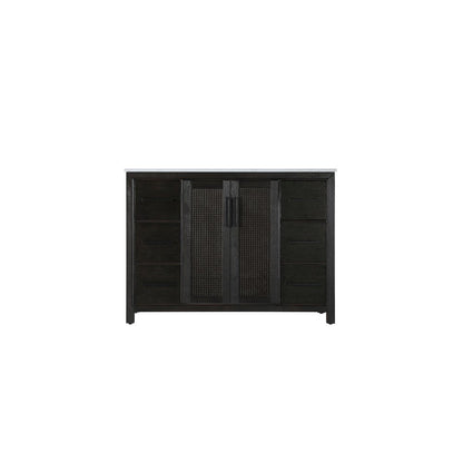 48 Inch Single Bathroom Vanity In  Chocolate Oak