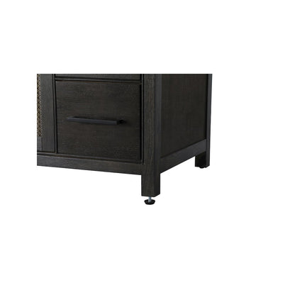 54 Inch Single Bathroom Vanity In Chocolate Oak