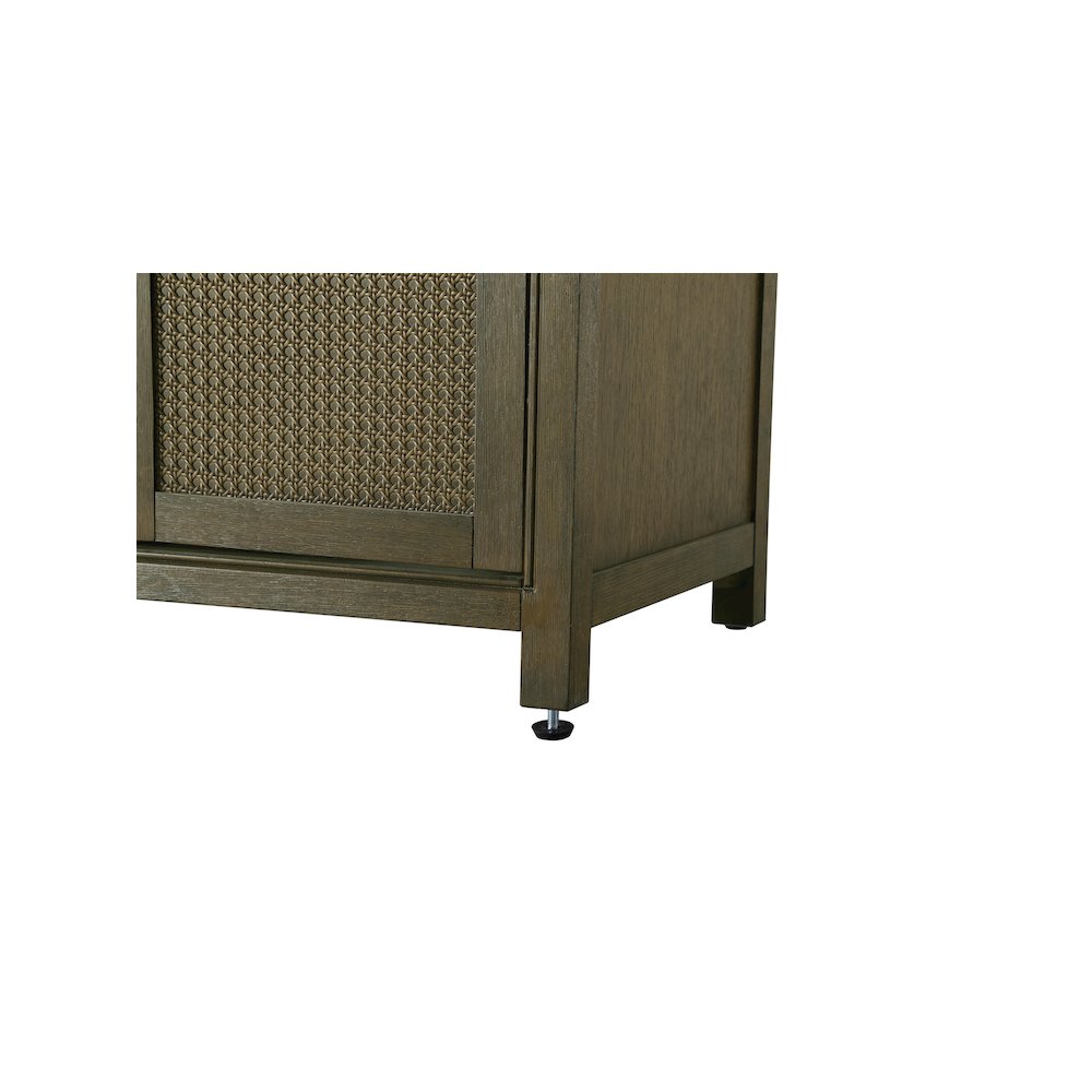 54 Inch Double Bathroom Vanity In Hazel Oak