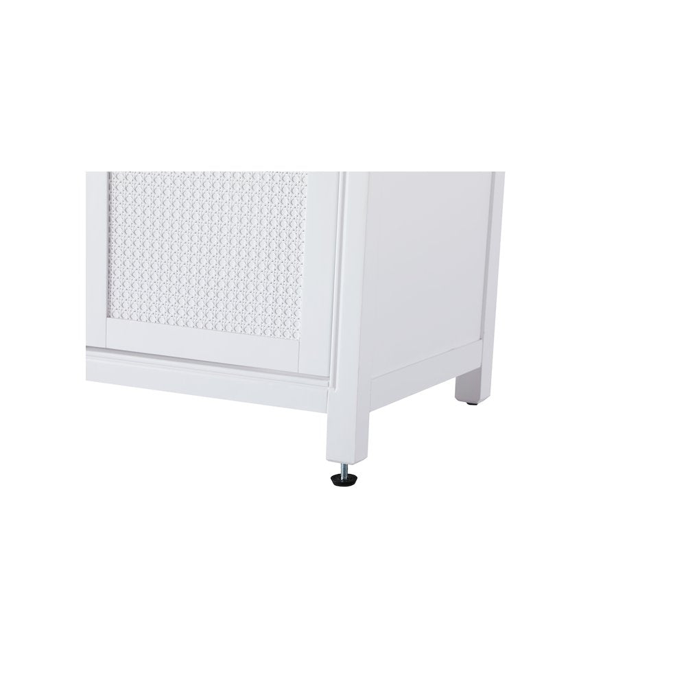 54 Inch Double Bathroom Vanity In White