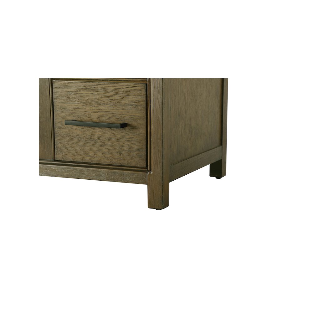 54 Inch Single Bathroom Vanity In Hazel Oak