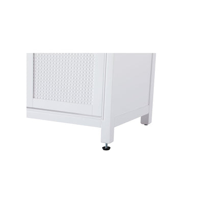 60 Inch Double Bathroom Vanity In White