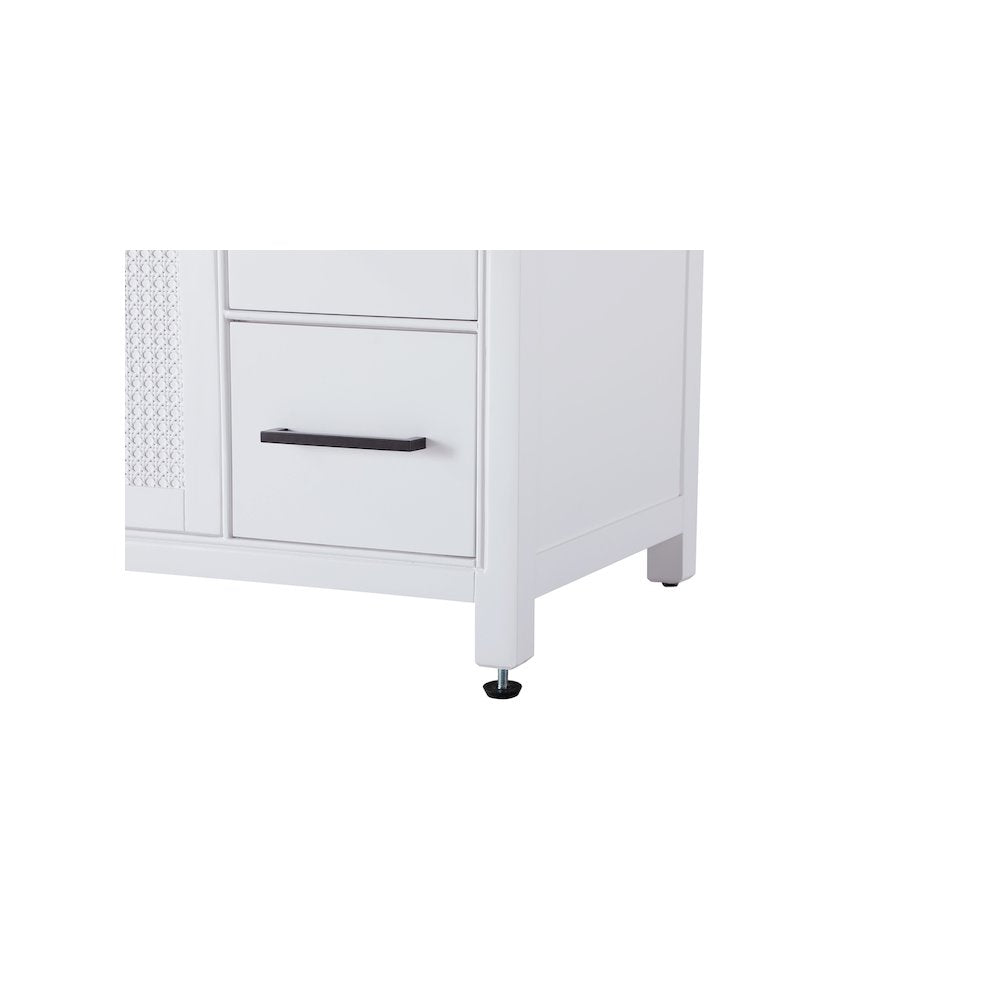 60 Inch Single Bathroom Vanity In White