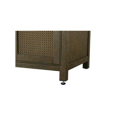 84 Inch Double Bathroom Vanity In Hazel Oak