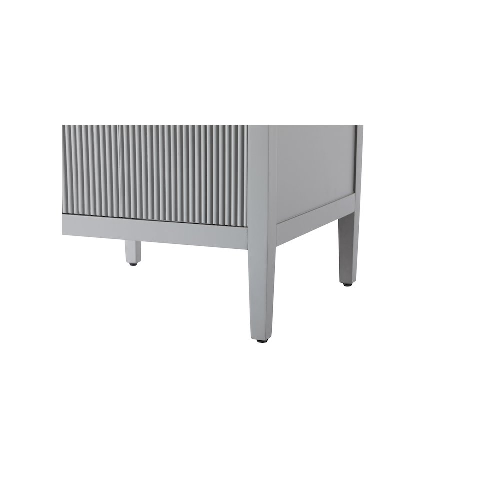 24 inch Single Bathroom Vanity in Grey