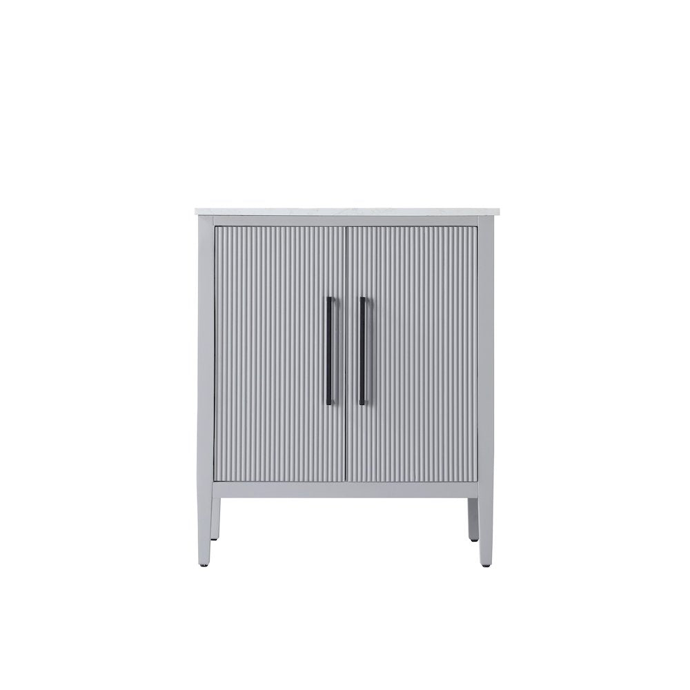 30 inch Single Bathroom Vanity in Grey